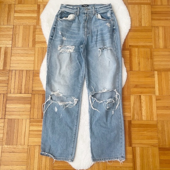 ADAPTATION x Barneys distressed relax jeans size 27 - Picture 1 of 10